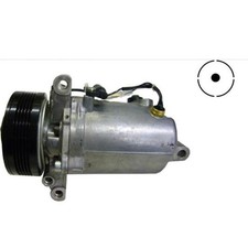 Klimakompressor 12 V Ø 110 mm MAHLE passend für u.a. BMW 3er