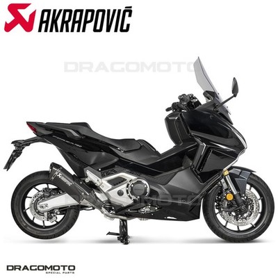 X-ADV('17～'20) AKRAPOVIC チタンサイレンサー Exhaust HONDA X-ADV 750 ABS DCT 2021-2025 AKRAPOVIC Titanium S