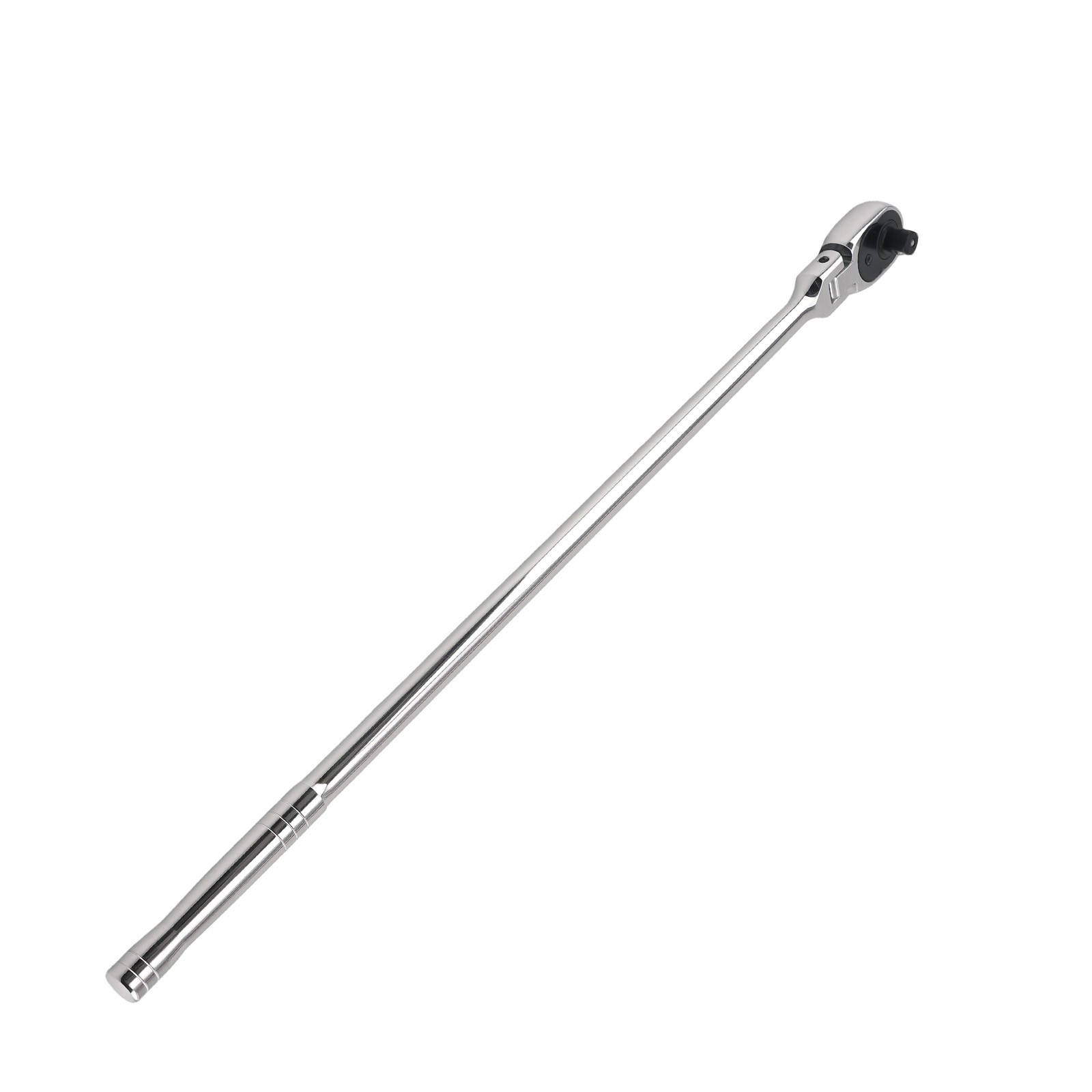 1/2in Drive Extra Long Ratchet Handle 24in Flex Head 72T Chrome Vanadium