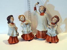 Collezione coro di chierichetti  in ceramica Capodimonte 