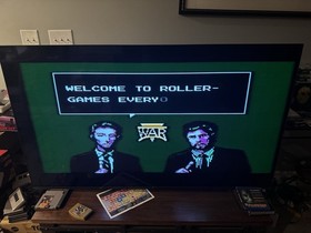 NES Rollergames - Tested- Authentic - Clean - Cart Only