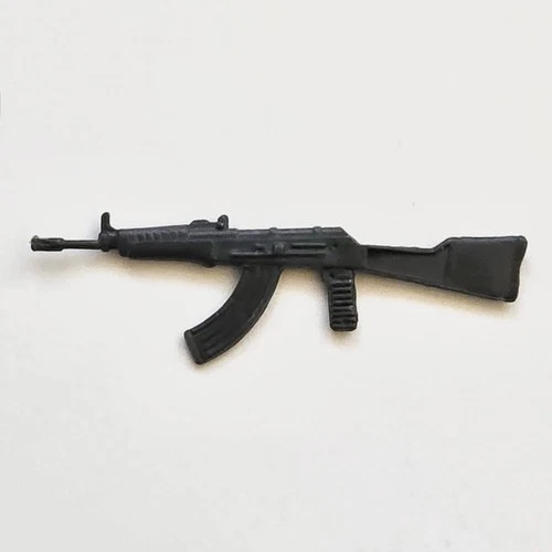 Vintage 1982-83 G.I. JOE Cobra Officer Dark Gray Rifle Gun Weapon Accessory Part