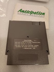 Anticipation (Nintendo Entertainment System NES, 1988) Complete CIB