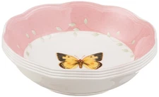 806739 Butterfly Meadow 4-Piece Dessert Bowl Set