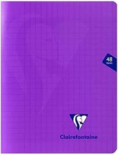 Clairefontaine 373751C - Schulheft Mimesys 17x22 cm, franz&ouml;sische Lineatur, 4 x