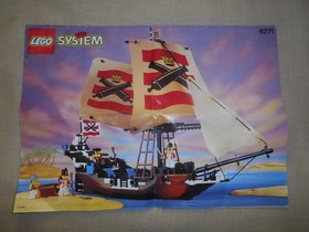 LEGO 6271 Imperial Flagship Instruction Manual Booklet Only
