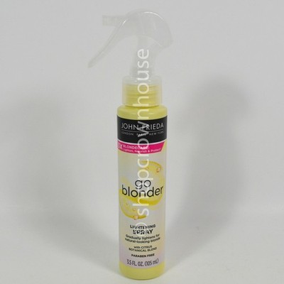 John Frieda GO BLONDER Controlled Lightening Spray 3.5 fl oz Sheer Blonde