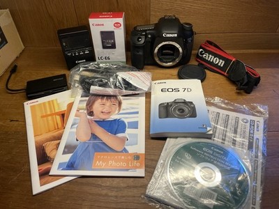 9388 Shots : Mint Canon EOS 7D DSLR 18MP Digitalkamera Aus Japan