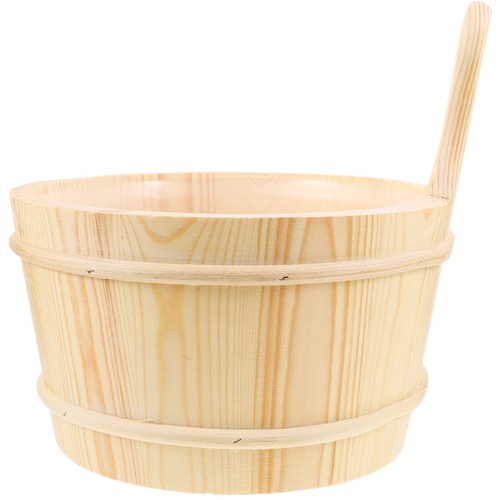 Plastic Sauna Bucket Inner Lid Reusable Barrel Liner For