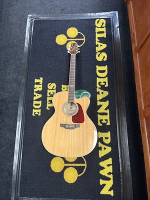Takamine GJ72CE-NAT Jumbo Acoustic-Electric Guitar - Natural (LOOK) (PHOTOS)