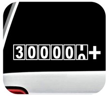300000+ millas calcomanía adhesiva de vinilo 300 k alto kilometraje ventana de club coche divertido