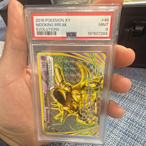Nidoking BREAK graded PSA 9 for sale on eBay