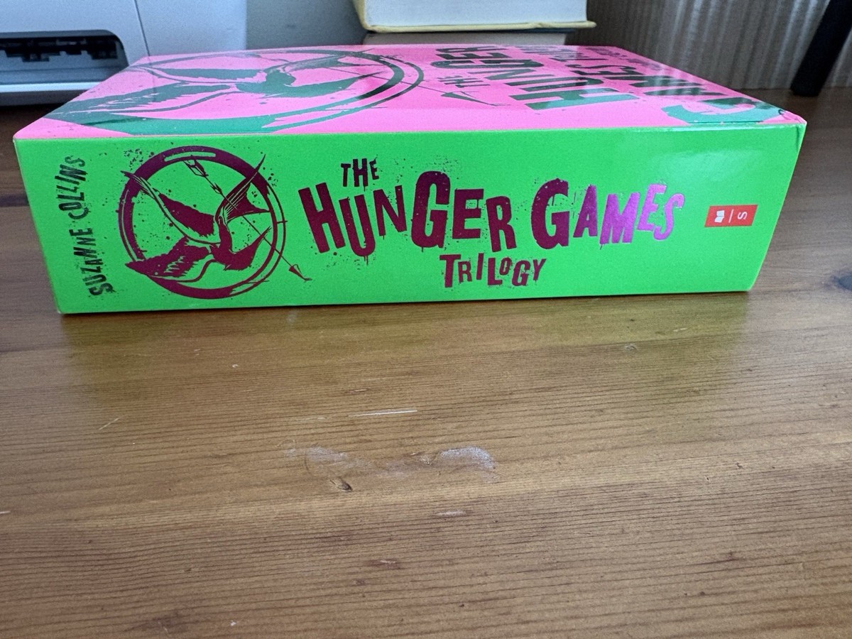The Hunger Games Trilogy: Propaganda Edition Box Set Complete Neon