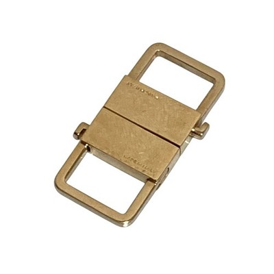 GUCCI Key Ring Keychain Gold Color Unisex Women USED