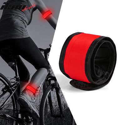 LED Slap Armband Lights Glow Band Strap for Running Cycling Biking Jogging 35cm