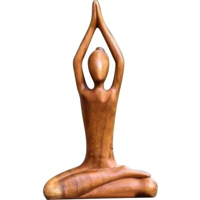 Frau Skulptur Yoga-Pose Figur,Body Talk Skulptur Yoga,Polyresin Yoga-Statuen ...