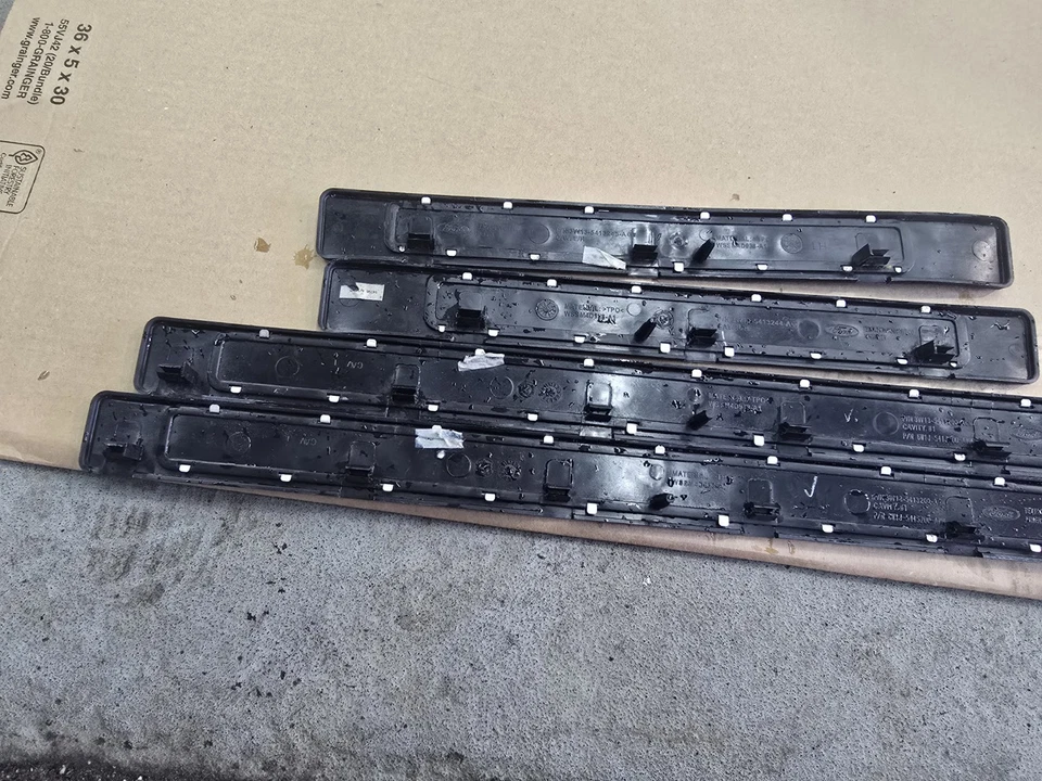 Placas de desgaste del umbral de la puerta del coche Lincoln Town 1998-2011 - Ejecutivo 4 Foto 4 de 4