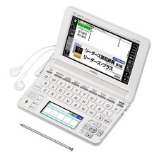 Casio dizionario elettronico Data Plus 6 pratica modello inglese XD-U9800 Bianco
