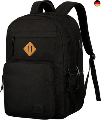 KEOFID Laptop Rucksack für Herren Damen, Großer Schulrucksack für Jungen, Mä