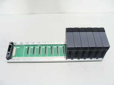 Mitsubishi Melsec R312B iQ-R Series Basic PLC Base Unit + 5 x RG60 Blank Modules