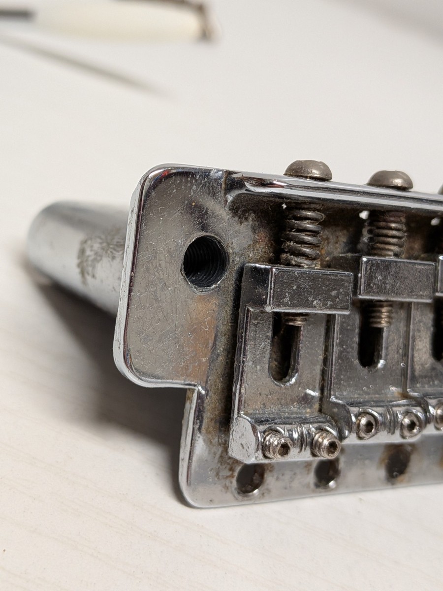 Vintage 1972 Fender Stratocaster Tremolo Assembly Bridge 71-79