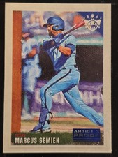 2022 Panini Diamond Kings Baseball Marcus Semien #48 Blue Artists Proof