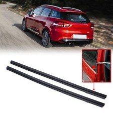 2X Sello Ventana Cristal Lateral Cuarto Trasero Izquierdo + Derecho para Renault Clio 3 Puertas