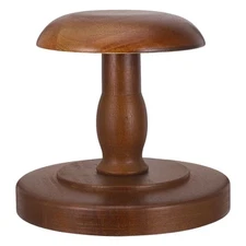 Wood Hat Display Stand, Vintage Hat Holder Freestanding Table Hat Rack Antiqu...