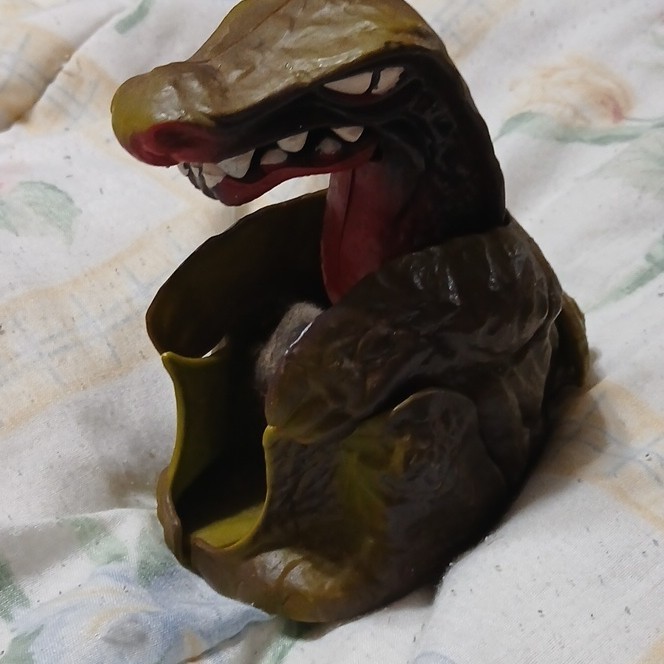 Vintage 1985 Ideal Rocks & Bugs & Things Trapasaurus Rock - For Parts / Repair
