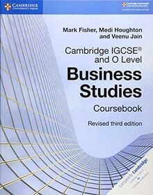 Cambridge IGCSE  and O Level Business Studies Revised Co... | Buch | Zustand gut