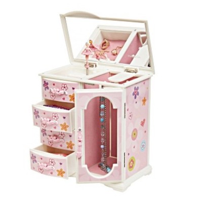 Mele & Co Dorothy Dancing Ballerina Girls Musical Jewelry Box Plays Swan Lake