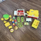Vintage 1979 Fisher Price Little People Pop-Up Camper Set #992 Plus Extras