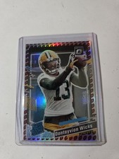 2023 Dontayvion Wicks Panini Preview Football Emoji PACKERS RC Philly Eagles 