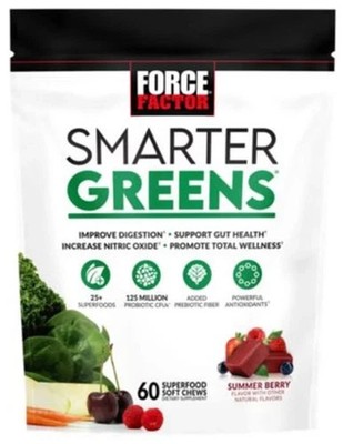 Smarter Greens , Summer Berry, 60 Soft Chews