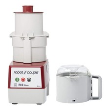 Robot Coupe R2 DICE Combination Food Processor with 3 Qt. / 3 Liter Gray Bowl, C