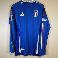 Adidas Italy National Team Long Sleeve Soccer Football Jersey Size XL NWT