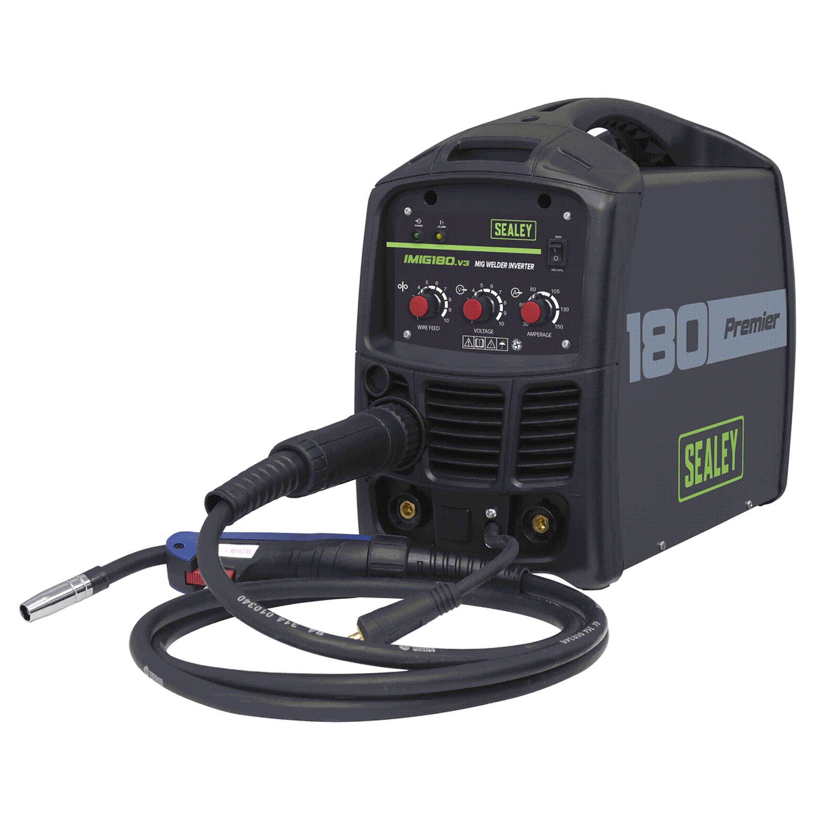 Sealey MIG Welder Inverter 180Amp - Part No. IMIG180