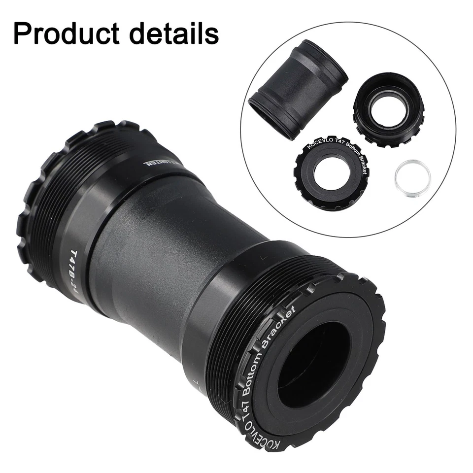 Upgraded T47 24mm Bottom Bracket with 86 5MM Seal Bearing for Bicycles - Image 4 of 4