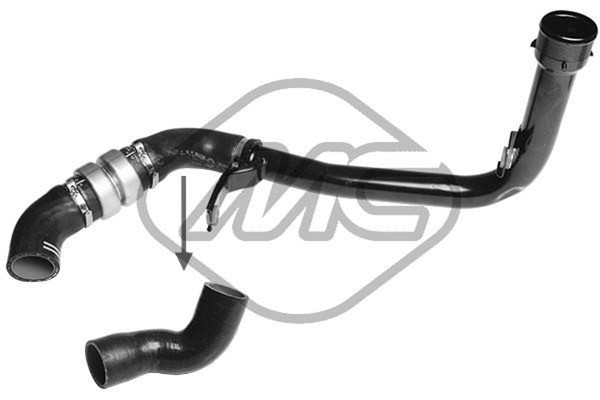 Metalcaucho Ladeluftschlauch 99138 FüR Peugeot Boxer Bus Hdi 110 130 150 CitroËN-image
