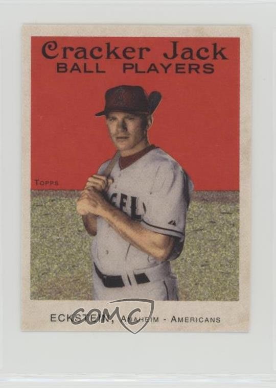 2004 Topps Cracker Jack Stickers David Eckstein #46 0w8