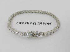 Giani Bernini Cubic Zirconia Tennis Bracelet in Sterling Silver