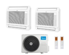 Condizionatore Midea Console Dual Split 9+12 Btu Con M2oe-18Hfn8-Q R-32
