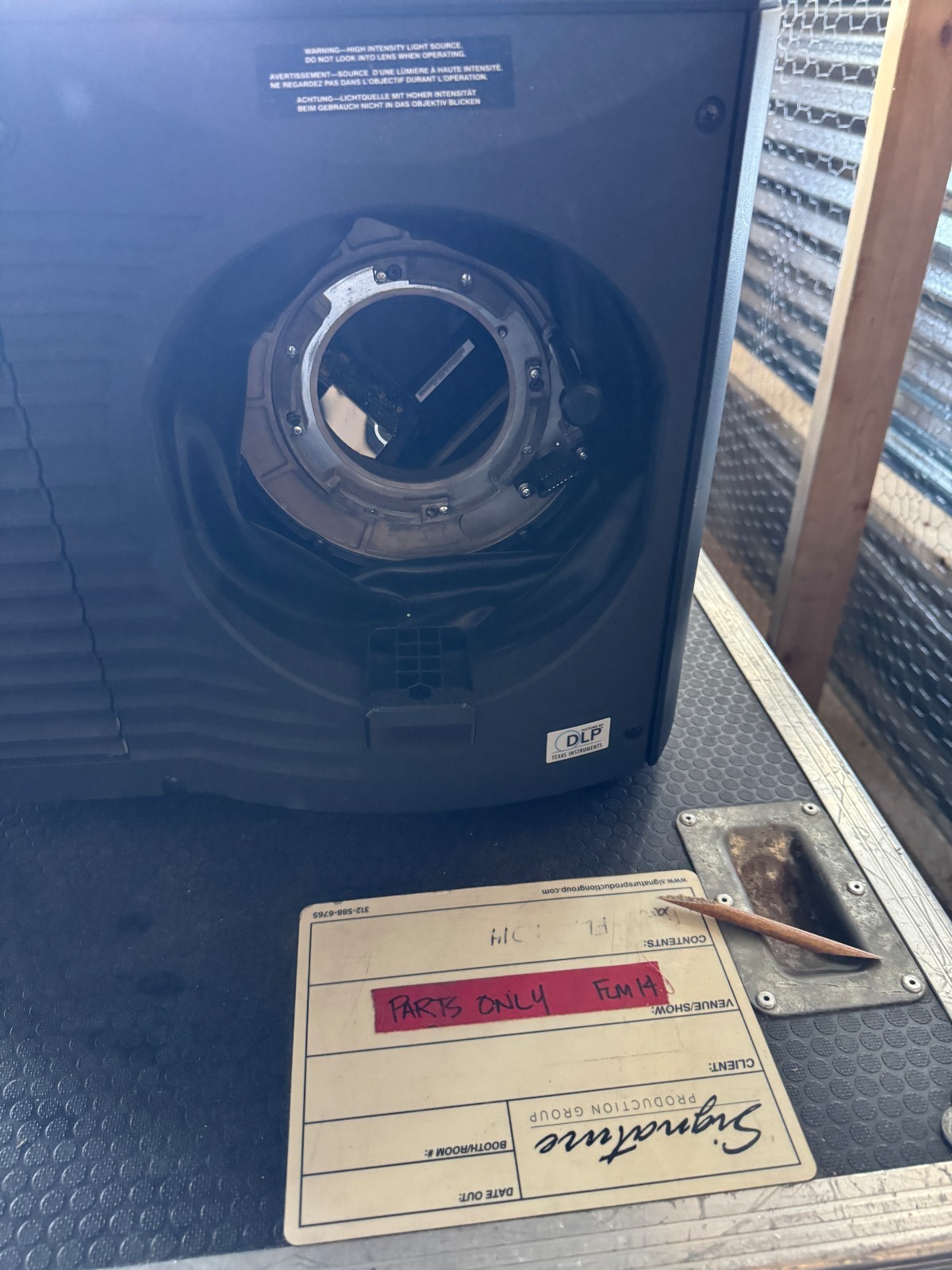 Christie Roadster HD12K Projector 3 Chip DLP 12K Lumens Large Format Projector