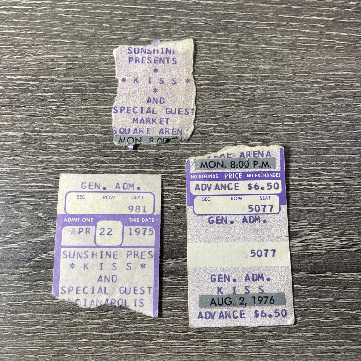 Original KISS Concert Memorabilia for sale | eBay