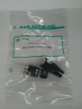 Conector de cable Neutrik NBNC75 PLS 9 BNC. Lote de 10 piezas