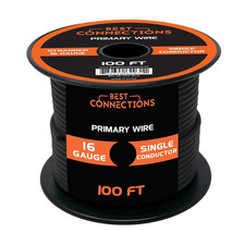 Automotive Primary Wire - 100Ft Various Color Options Ideal for Trailer, Spe