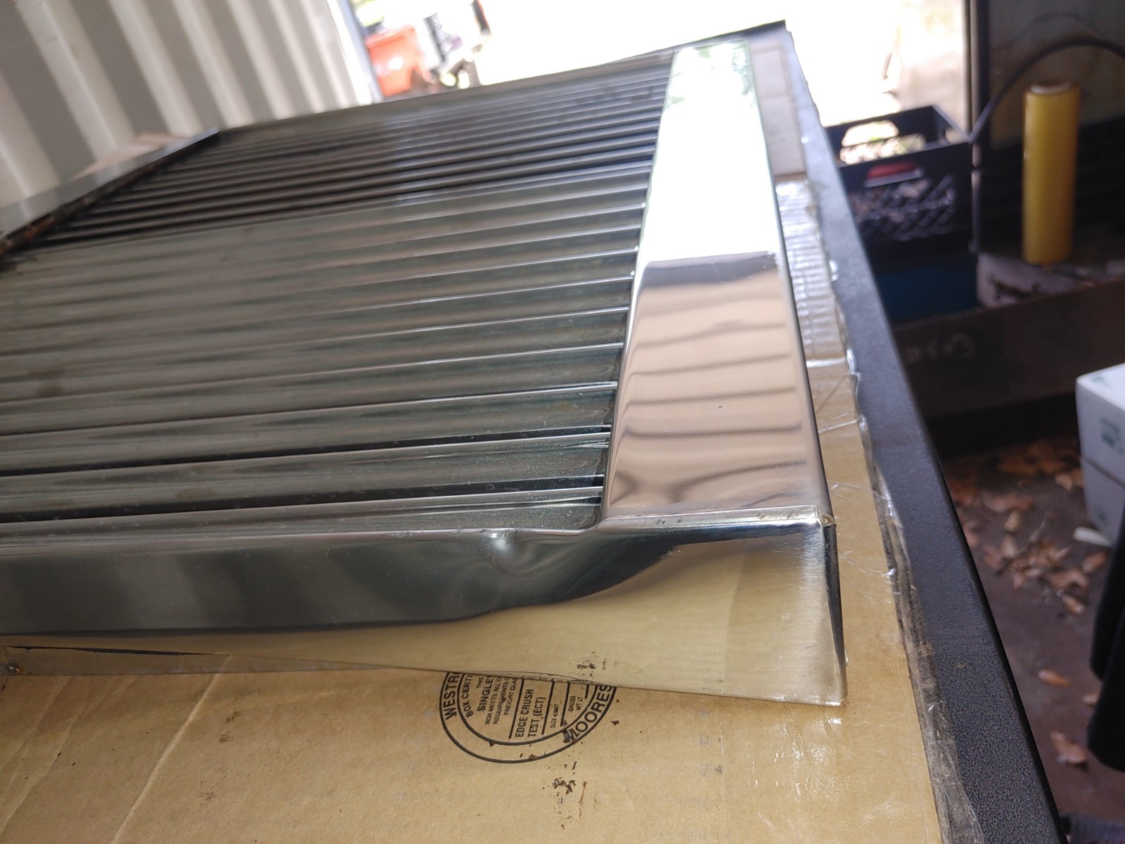 1967 -1980 ROLLS ROYCE SILVER SHADOW GRILLE ASSEMBLY UNIT With Spirit