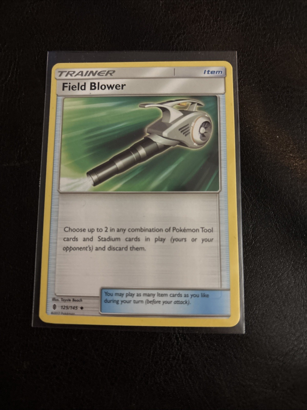 Field Blower 125/145 Guardians Rising Pokemon Card NM