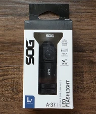 SOG A-37 Flashlight 1320L w/Advanced High-Performance LED Aluminum 1320 Lumens