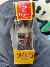 Naturally By Kingsley For Men Shaving Brush Pure Bristle 840 Made In U.K.